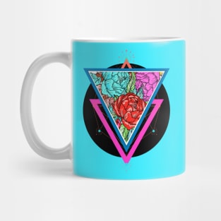 Flower Triad Complementary Mug